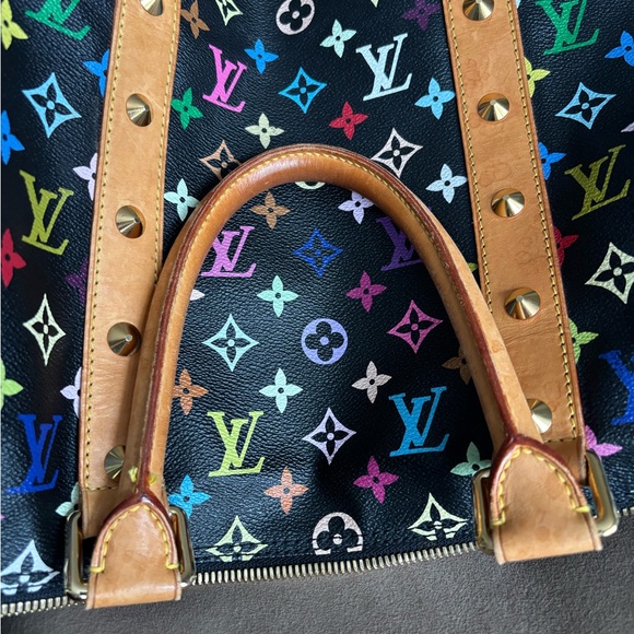 Louis Vuitton Black Monogram Keepall 45 - Picture 9 of 12